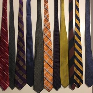 Assortment of ties